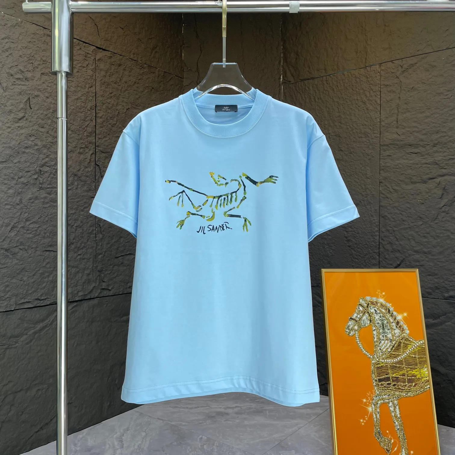 ARC 2025 New Arrival T ：Black White Light Blue Sizes：S M L XL XXL